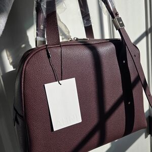 Ahni Boston Bag In Bordo